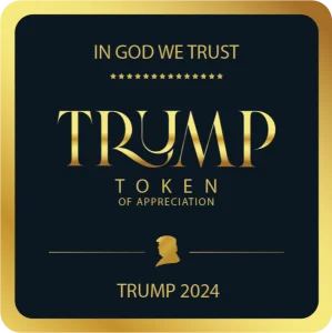 Golden Trump Token of Appreciation